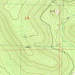 United States Geological Survey Gallo Mountains East, NM (1981, 24000-Scale) digital map