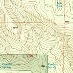 United States Geological Survey Gallo Mountains East, NM (1999, 24000-Scale) digital map