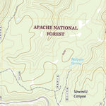 United States Geological Survey Gallo Mountains East, NM (2020, 24000-Scale) digital map