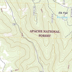 United States Geological Survey Gallo Mountains West, NM (2020, 24000-Scale) digital map