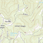 United States Geological Survey Gallo Mountains West, NM (2020, 24000-Scale) digital map
