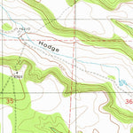 United States Geological Survey Gallo Spring Canyon, NM (1981, 24000-Scale) digital map