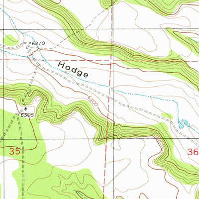 United States Geological Survey Gallo Spring Canyon, NM (1981, 24000-Scale) digital map