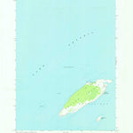 United States Geological Survey Galloo Island, NY (1958, 24000-Scale) digital map