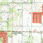 United States Geological Survey Galloway, MO (1996, 24000-Scale) digital map