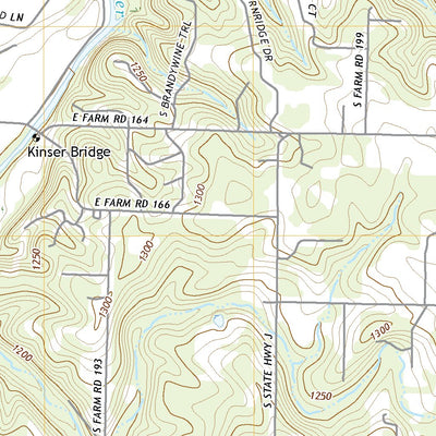United States Geological Survey Galloway, MO (2021, 24000-Scale) digital map
