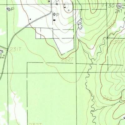 United States Geological Survey Galloway, TX-LA (1983, 24000-Scale) digital map