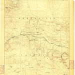 United States Geological Survey Gallup E, NM (1886, 250000-Scale) digital map