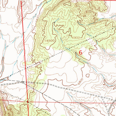 United States Geological Survey Gallup East, NM (1979, 24000-Scale) digital map