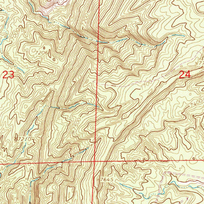 United States Geological Survey Gallup East, NM (1979, 24000-Scale) digital map