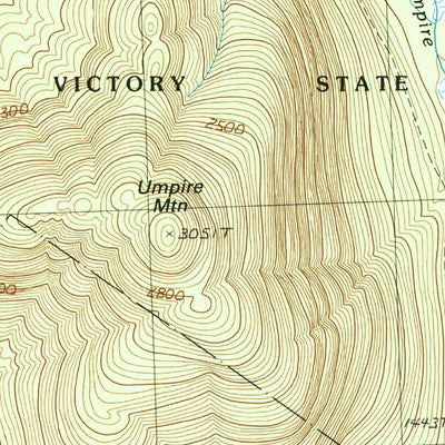 United States Geological Survey Gallup Mills, VT (1988, 24000-Scale) digital map