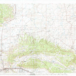 United States Geological Survey Gallup, NM (1981, 100000-Scale) digital map