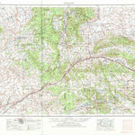 United States Geological Survey Gallup, NM-AZ (1954, 250000-Scale) digital map