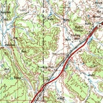 United States Geological Survey Gallup, NM-AZ (1954, 250000-Scale) digital map