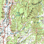 United States Geological Survey Gallup, NM-AZ (1954, 250000-Scale) digital map