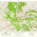 United States Geological Survey Gallup, NM-AZ (1959, 250000-Scale) digital map