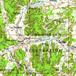 United States Geological Survey Gallup, NM-AZ (1959, 250000-Scale) digital map