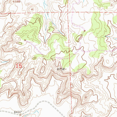 United States Geological Survey Gallup West, NM (1963, 24000-Scale) digital map