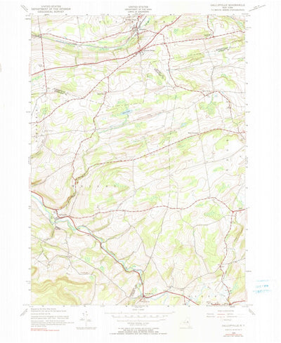 United States Geological Survey Gallupville, NY (1944, 24000-Scale) digital map