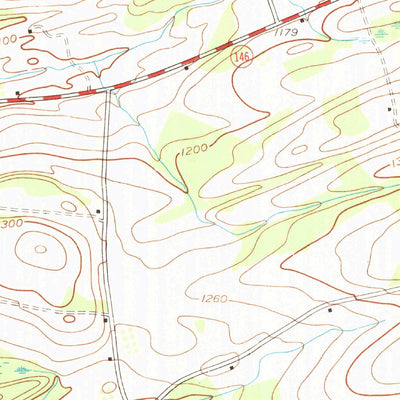 United States Geological Survey Gallupville, NY (1944, 24000-Scale) digital map