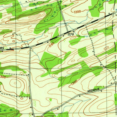 United States Geological Survey Gallupville, NY (1946, 31680-Scale) digital map