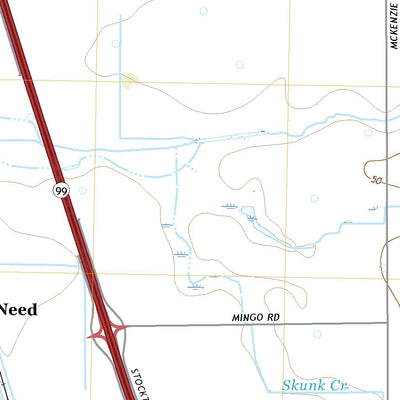 United States Geological Survey Galt, CA (2021, 24000-Scale) digital map