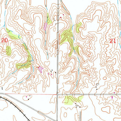 United States Geological Survey Galva, IL (1953, 24000-Scale) digital map