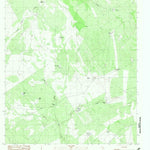 United States Geological Survey Galvan Ranch, TX (1982, 24000-Scale) digital map