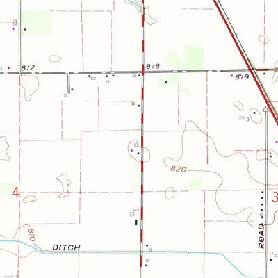 United States Geological Survey Galveston, IN (1959, 24000-Scale) digital map