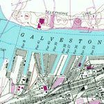 United States Geological Survey Galveston, TX (1954, 24000-Scale) digital map