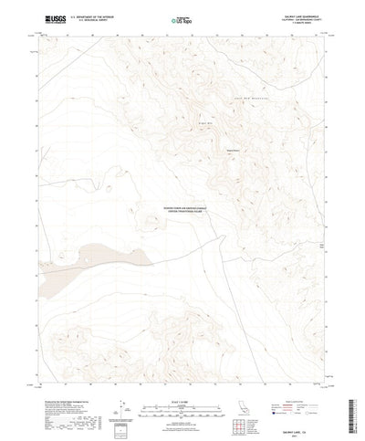 United States Geological Survey Galway Lake, CA (2021, 24000-Scale) digital map