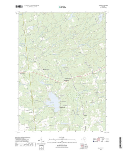 United States Geological Survey Galway, NY (2023, 24000-Scale) digital map