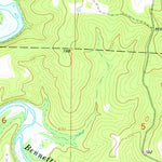 United States Geological Survey Gamaliel, AR-MO (1965, 24000-Scale) digital map