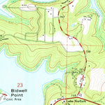 United States Geological Survey Gamaliel, AR-MO (1965, 24000-Scale) digital map