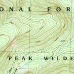 United States Geological Survey Gamma Peak, WA (1988, 24000-Scale) digital map
