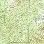 United States Geological Survey Gamma Peak, WA (1988, 24000-Scale) digital map
