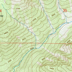 United States Geological Survey Gamma Peak, WA (1999, 24000-Scale) digital map