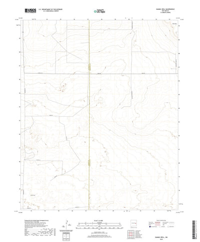 United States Geological Survey Gammil Well, NM (2020, 24000-Scale) digital map