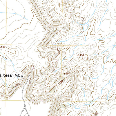 United States Geological Survey Ganado Mesa, AZ (2021, 24000-Scale) digital map