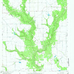 United States Geological Survey Ganado NE, TX (1965, 24000-Scale) digital map