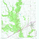 United States Geological Survey Ganado, TX (1963, 24000-Scale) digital map