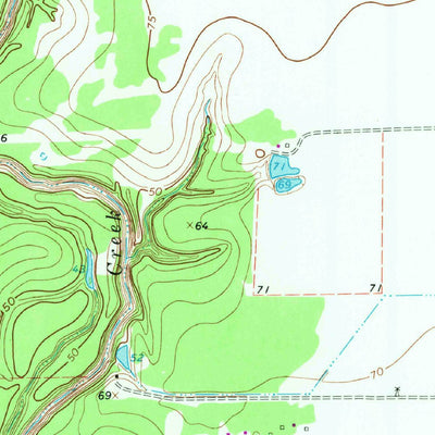 United States Geological Survey Ganado, TX (1963, 24000-Scale) digital map