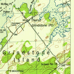 United States Geological Survey Gananoque, ON-NY (1943, 31680-Scale) digital map