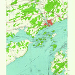 United States Geological Survey Gananoque, ON-NY (1958, 24000-Scale) digital map