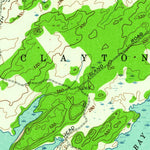 United States Geological Survey Gananoque, ON-NY (1958, 24000-Scale) digital map