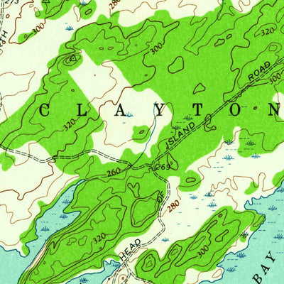 United States Geological Survey Gananoque, ON-NY (1958, 24000-Scale) digital map