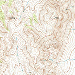 United States Geological Survey Gandolfo Canyon, NV (1969, 24000-Scale) digital map