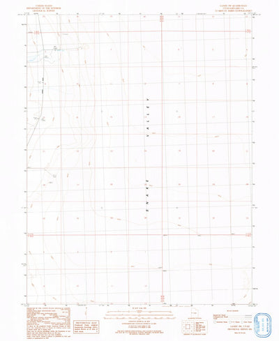 United States Geological Survey Gandy SW, UT (1991, 24000-Scale) digital map