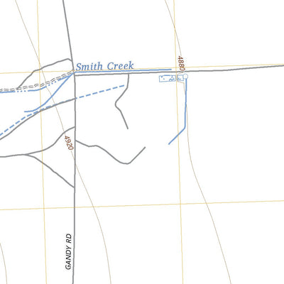United States Geological Survey Gandy SW, UT (2023, 24000-Scale) digital map
