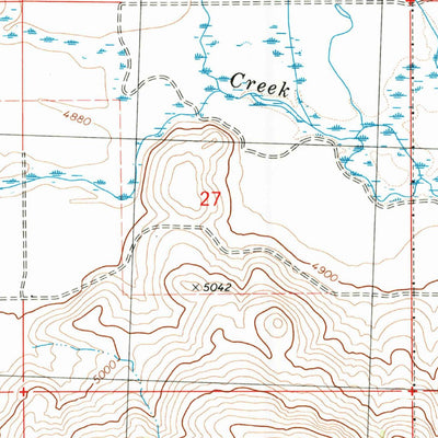 United States Geological Survey Gannett, ID (1979, 24000-Scale) digital map